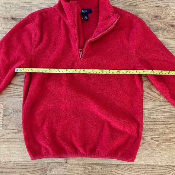 GAP Kids Fleeze Half-Zip Shirt Jacket Sweater in Size S - Picture 5 of 6